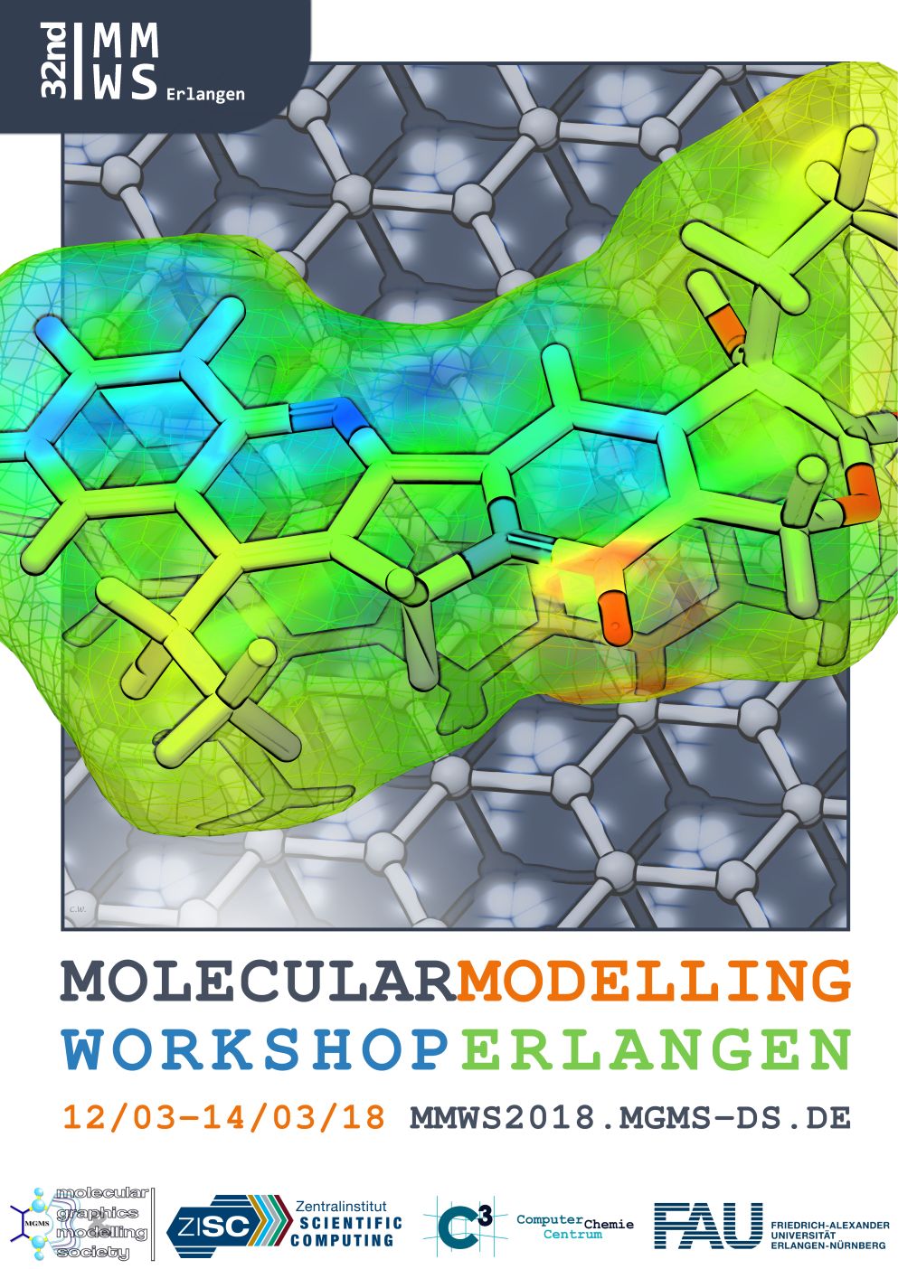 Towards entry "32nd Molecular Modelling Workshop (MMWS) in Erlangen"